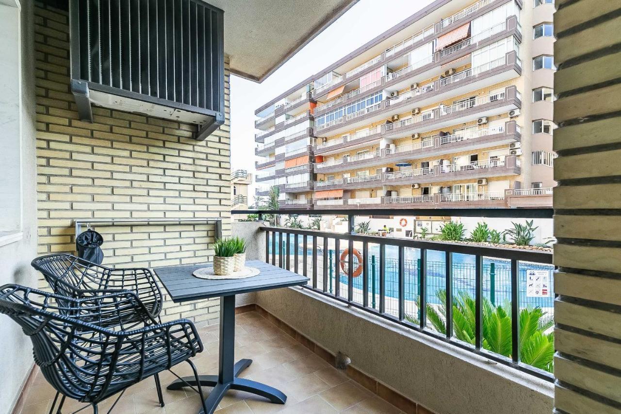 76-Lovely Beach Front Apartment In Fuengirola Eksteriør billede